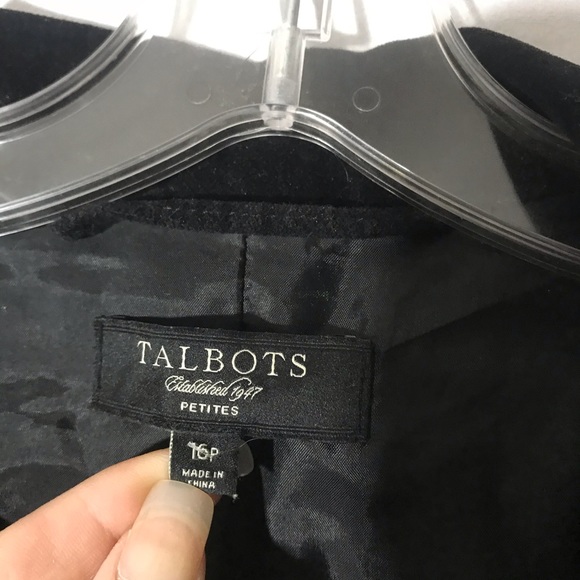 Talbots Velvet Women’s Jacket Size 16p - Picture 2 of 7